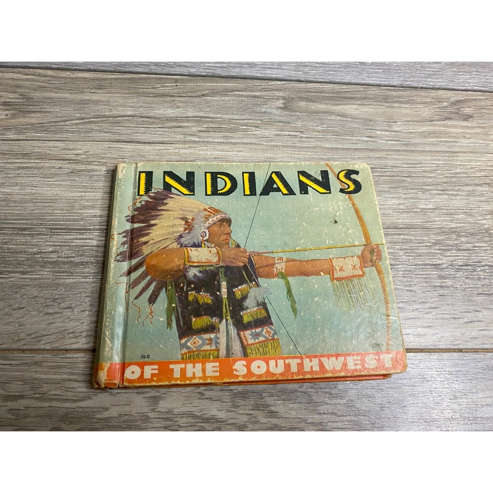 Indians of the Southwest Harold Delaine Kellogg Rand McNally Vintage Hardcover